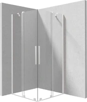 Square shower cabin 90x90 cm kaina