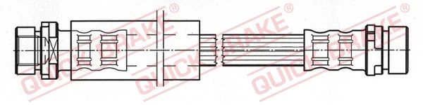 Stabdžių žarnelė QUICK BRAKE 22.313