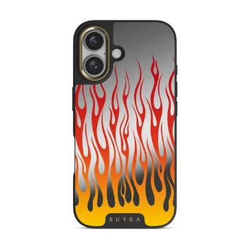 Tribal - iPhone 16 Case, Elite Mirror Dark (MagSafe) / Gold