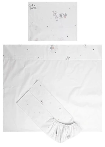 Lorelli vaikiškas patalynės komplektas Tiny Dream Giraffe, 60x120, 3 dalių