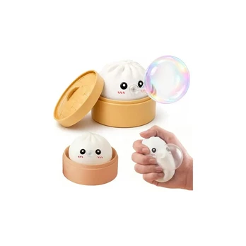Didelis koldūnas skvišas / Kawaii squishy dumpling dėžutėje