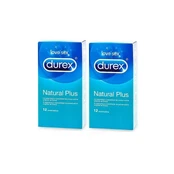 Prezervatyvai Durex Natural, 56 mm, 24 vnt. kaina