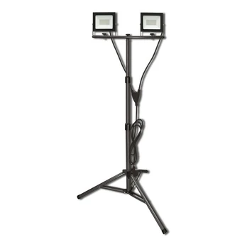 LED prožektorius ant trikojo stovo 2 * 50 W, IP65