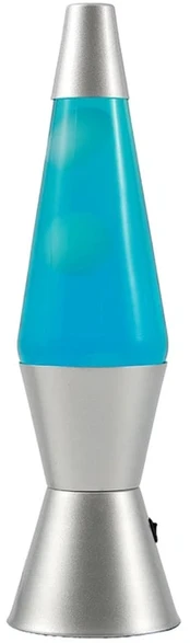 Itotal - Spaceship LED Lava Lamp - Blue liquid and white wax (XL3328)