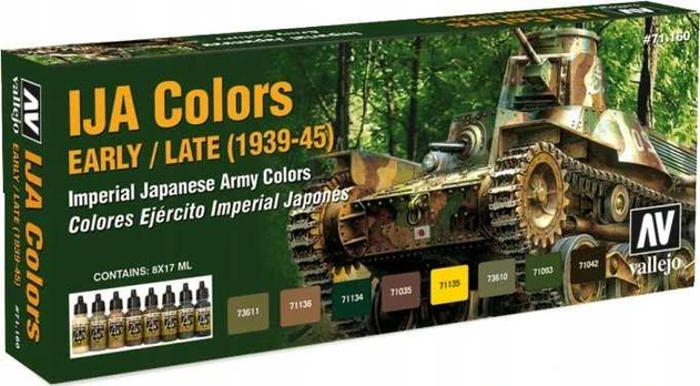 Vallejo Vallejo: AFV – IJA Colors 1937-1945 8x17