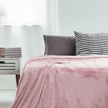 DecoKing BLA/MIC/POWDERPINK/220X240