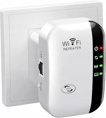 Wifi stiprintuvas iki 5000 sq.ft repeater/ap režimas su ethernet prievadu