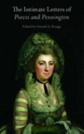 Intimate Letters of Piozzi and Pennington