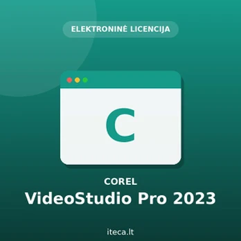Corel VideoStudio Pro 2023 – vaizdo montavimo programa (ESD, neribota licencija)