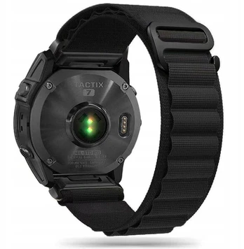 Tech-Protect Nylon Pro Strap for Garmin Fenix 3 / 5X / 3HR / 5X Plus / 6X / 6X Pro / 7X - Black