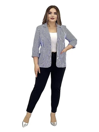 Švarkas moterims Madam Moda, pilkas