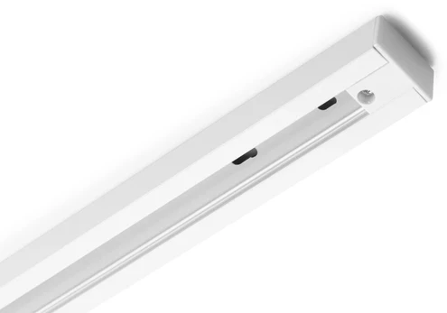 1-phase busbar, 1m, baltas