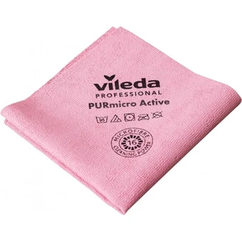 Vileda PURmicro mikropluošto šluostė, raudona