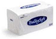Multi Serviet BulkySoft 33x33 cm 1-lag Hvid,500 Stk/pk
