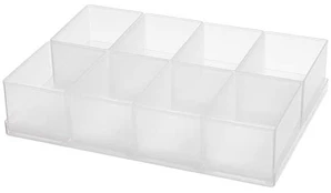 raaco 109888, Divider set, Transparent, Polypropylene (PP), 220 mm, 160 mm, 47.2 mm