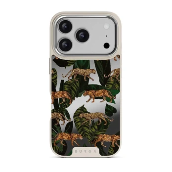 Morning Commute - Designer iPhone 17 Pro Case, Elite Mirror Light (MagSafe) / Silver
