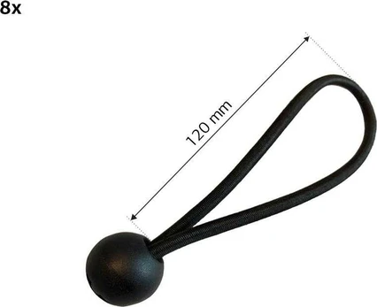 Elastinė juosta + kamuoliukas Berg, 120mm (8x)