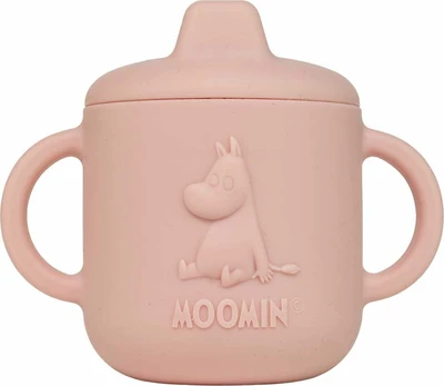 Muumi Silicone -nokkamuki, rosehip pink