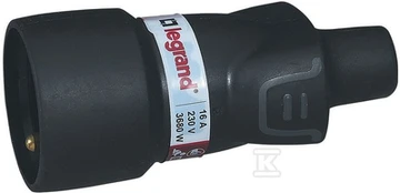 Legrand GN.PRZEN.2P+Z 16A IP44 GUMA