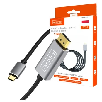 USB Zenwire USB-C į DisplayPort adapteris, juodas (1014354000)
