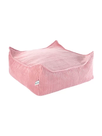 WIGIWAMA kvadratinis pufas PINK MOUSSE