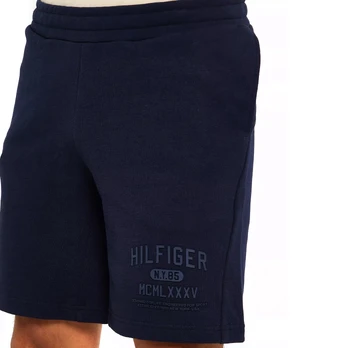 Šortai vyrams, Mėlyna, Graphic sweatshort