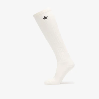 adidas Slouchy High Knee Socks 1 Pair Cloud White - Dydis L (KR1605 Kojinės)