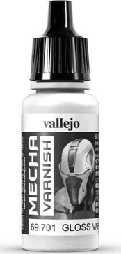 Vallejo Vallejo: 69.701 - „Mecha Varnish“ blizgus lakas (17 ml)