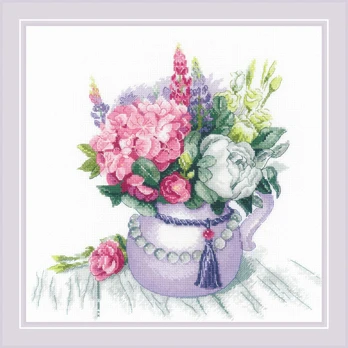 Floral Charm siuvinėjimo rinkinys iš RIOLIS Nr.: 1931