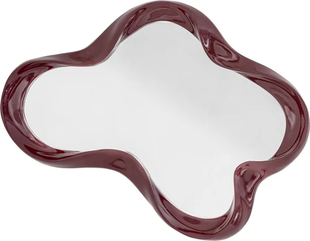 Bloomingville - Violeta Wall Mirror - Red - Polyresin