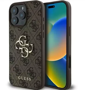 Guess GUHCP16X4GMGBR iPhone 16 Pro Max 6.9" ruda|ruda hardcase 4G Big Logo