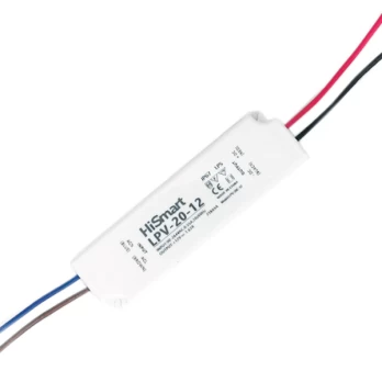 Hismart Maitinimo šaltinis 12V, 1.67A, 20W, IP67