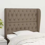 Galvūgalis su auselėmis, taupe, 103x23x118/128cm, audinys kaina
