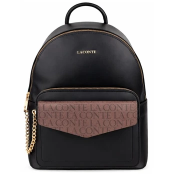 LA CONTE Kuprinė moterims, Juoda, Backpack, OS