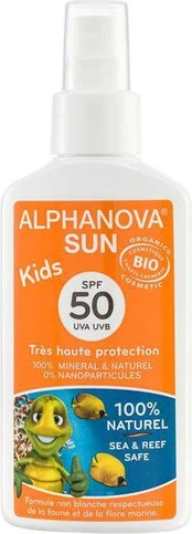 Alphanova Sun Bio Solar Purškiklis, SPF50 filtras