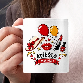 Puodelis "Krikšto mamai"