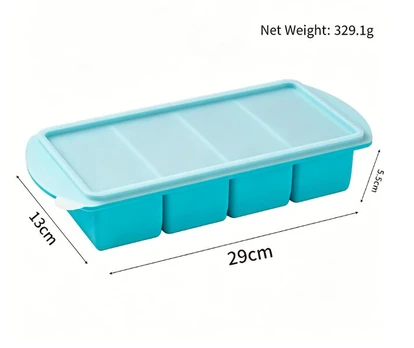 Veladranth silikoninė ledo forma KX-7389, 1 vnt., mėlynas