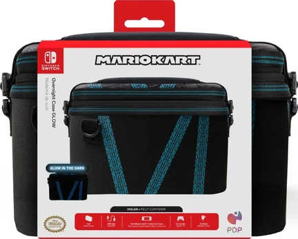 Сase Overnight Glow Nintendo Switch + Mario Kart Drift Black