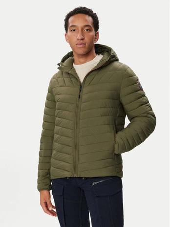 Napapijri Žieminė striukė A-Lapaz H NP0A4I26 Chaki Regular Fit