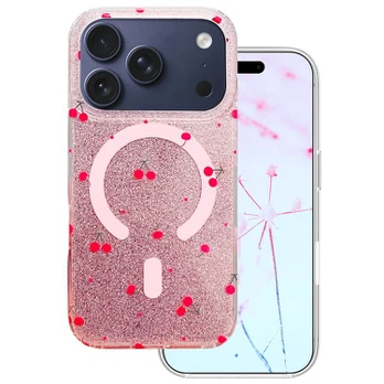 Dėklas Mocco Cherry Mag Back Case for Apple iPhone 17 Pro