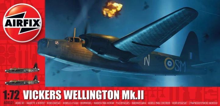 AIRFIX Vickers Wellingto n Mk.II 1/72