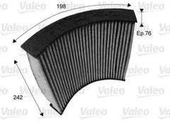 Salono filtras KNECHT LAK812