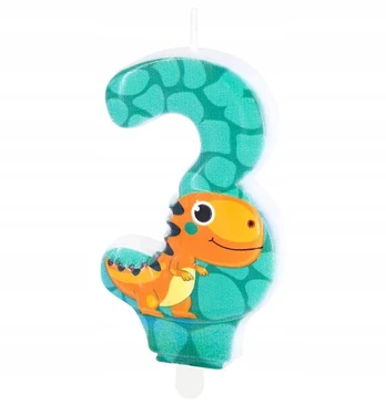Torto žvakė numeris 3 TRYS Dino DINOZAURAS