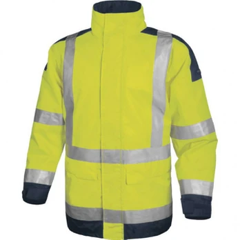 Žieminė striukė Easyview, HiViz, CL3, yellow/navy 3XL, Delta Plus