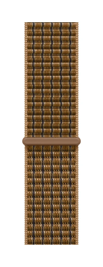 46mm Light Umber Plaid Sport Loop