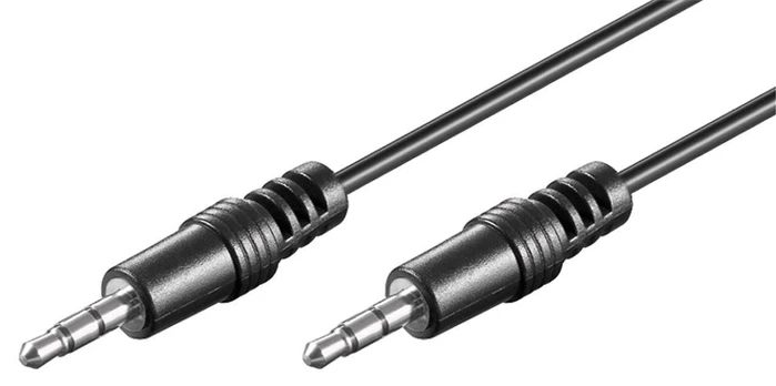 Kabelis InLine Jack 3.5mm - Jack 3.5mm 5m juoda (99936B)