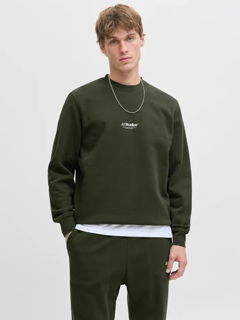 Megztinis vyrams, Chaki, Soho sweat crew neck