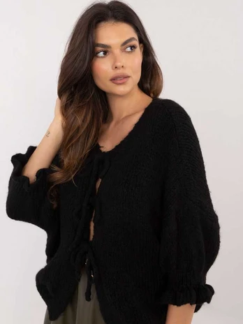 Italy Moda Sweter-MI-SW-2911.91-juoda