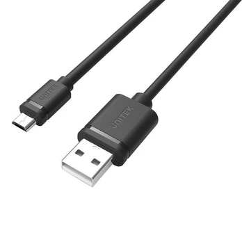 Kabelis Unitek USB - Micro-USB USB, Micro USB, 1 m, juoda