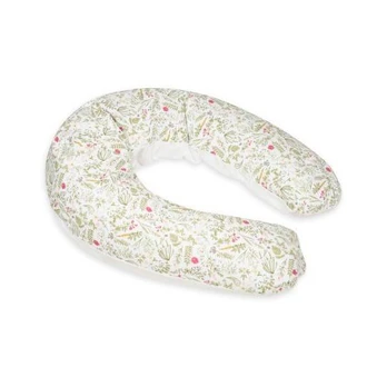 Pillow to feeding  - RELAX COTTON - size 190 cm - FERN/WHITE
